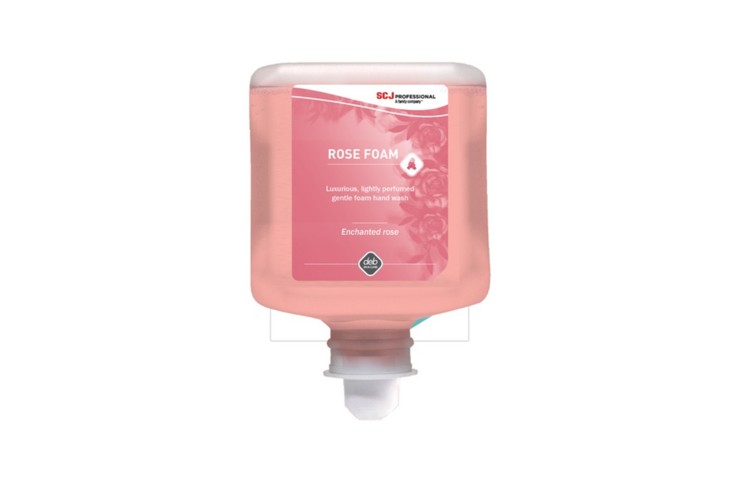 Deb Refresh Rose Clear Foam | Hand Wash | 1 litre | Pack 6