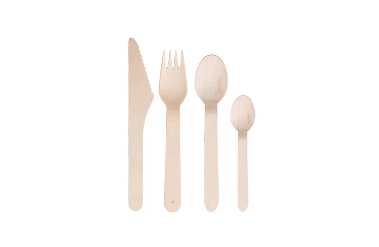 Wooden Cutlery | 100 Pack