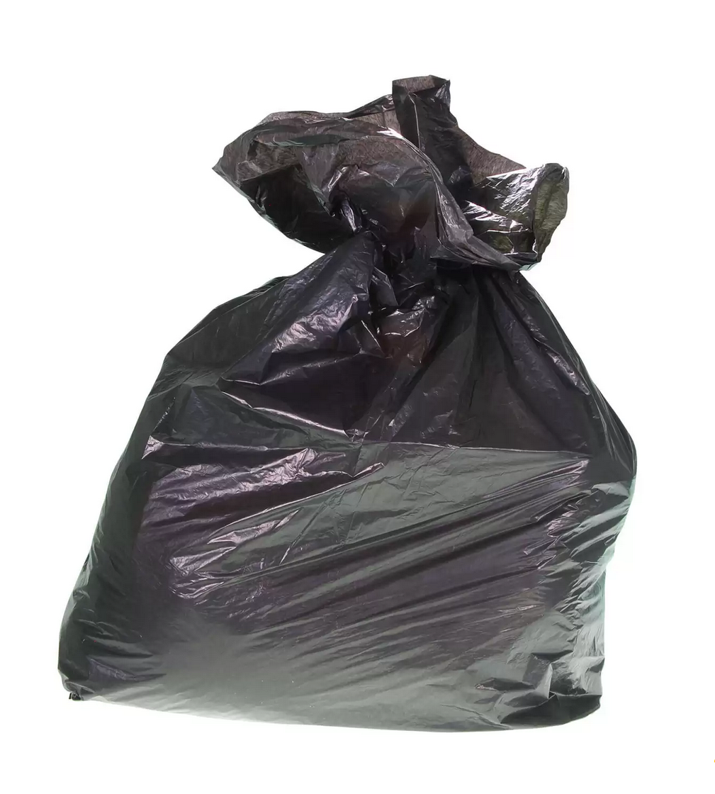 Black Bin Bags | Medium strength | 10kg | 200 pack