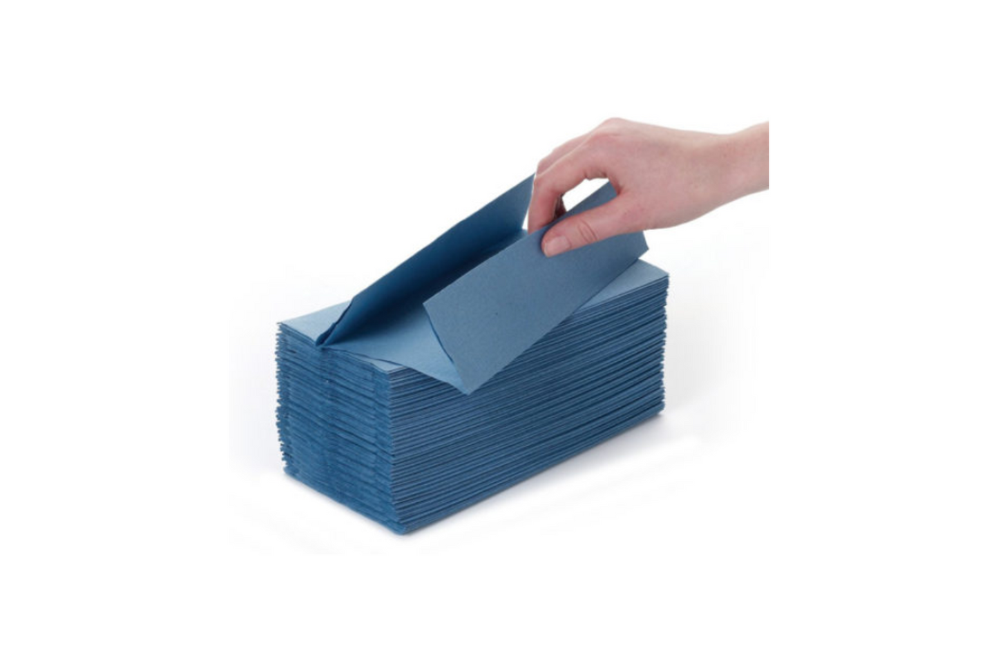 C Fold Paper Hand Towels Blue | 1 ply