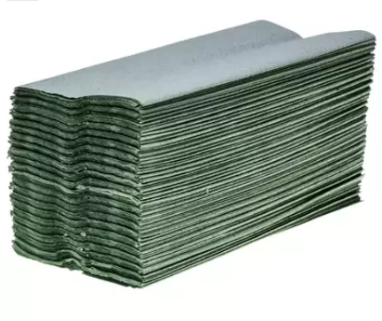 C Fold Green Paper Towels | 1-ply | 2400 sheets | Pack of 1