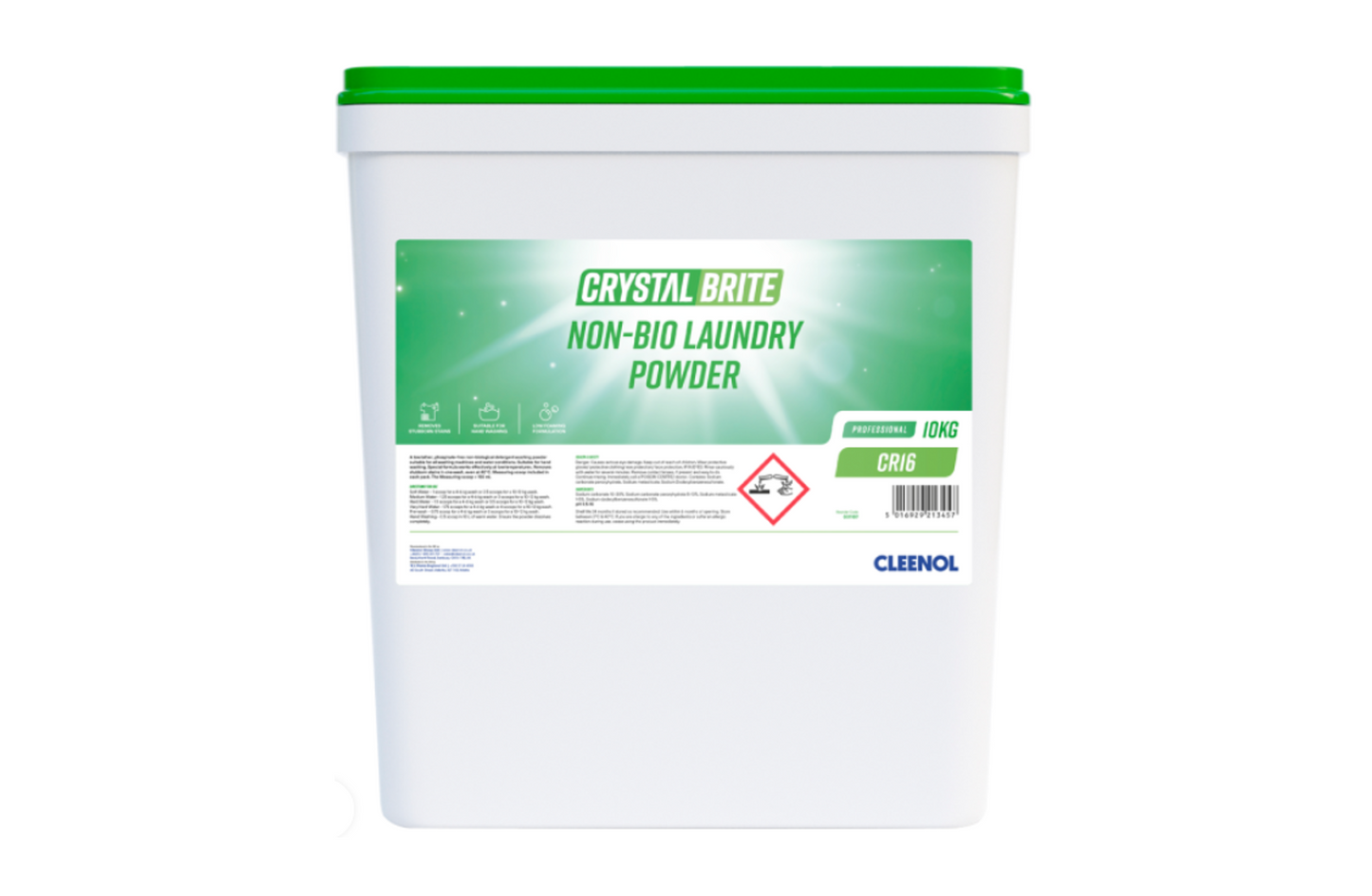 Crystalbrite Non-Bio Laundry Powder | 10kg