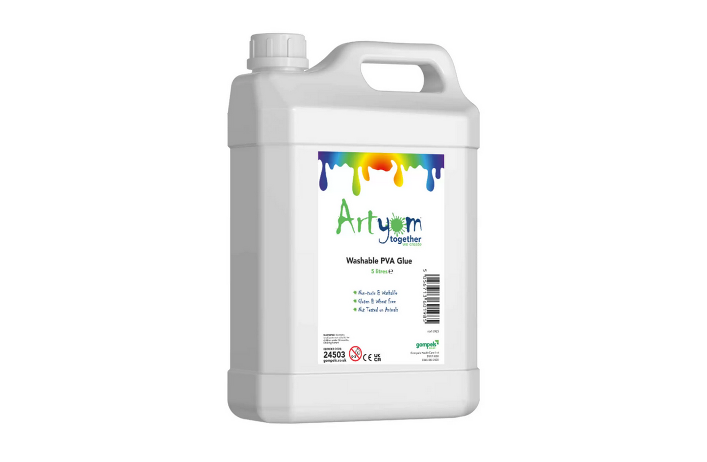 Washable PVA Glue | White | 5 litre