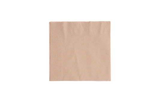 Napkin | 2 ply | Kraft | 33cm x 33cm | 2000 pack