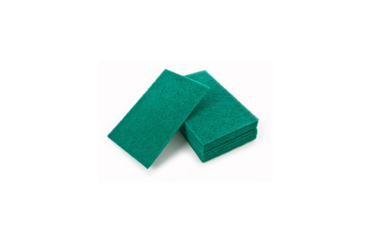 Scourer | Green | Large | 9in x 6in | 10 pack
