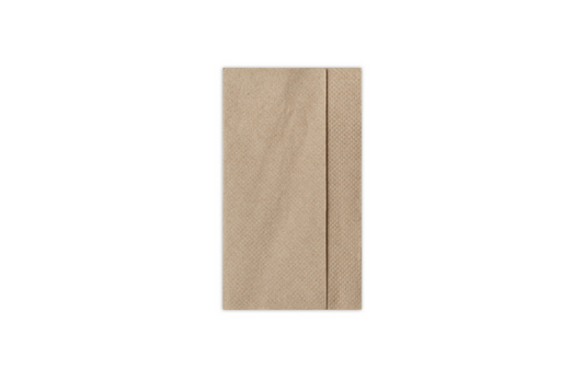 Dispenser Napkin | 2 ply | Kraft | 21cm x 16cm | 500 pack