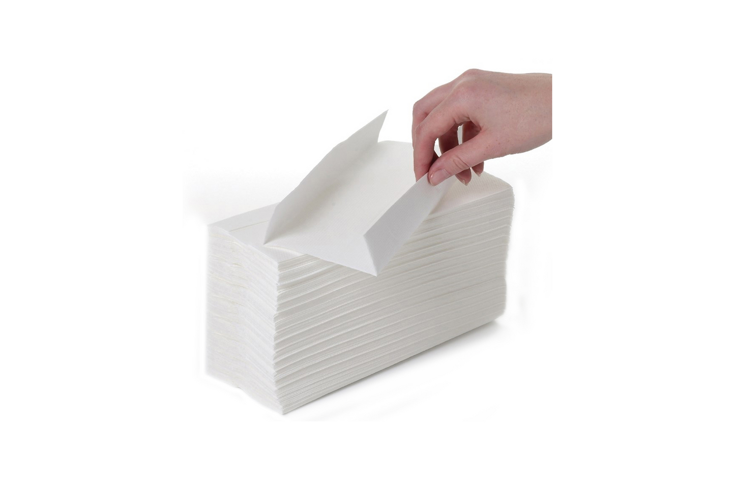 C Fold Paper Hand Towels White | 2-Ply | Luxury | 2400 sheets | Pack of 1 | 90mm width