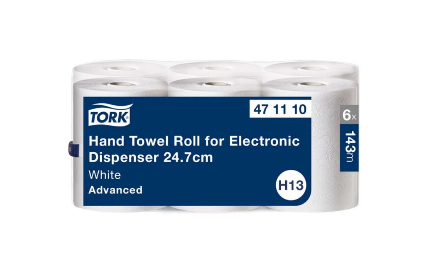 Tork Paper Towel Roll | White | 143m | 6 pack
