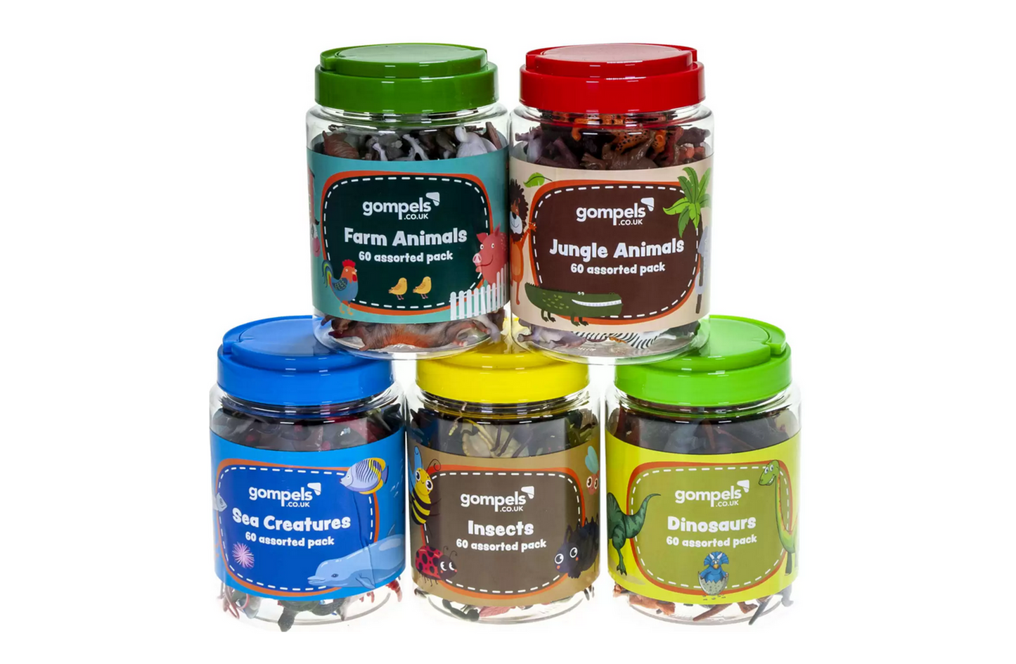 Small World Animals | Assorted | 60 pack