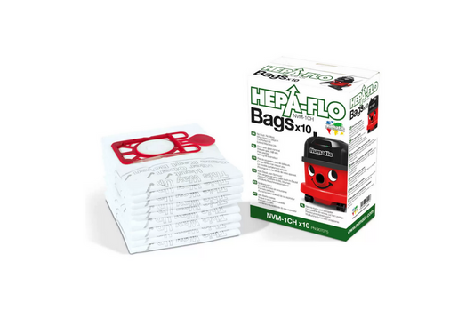 Henry Vacuum Bag | Numatic Hepaflo | Vacuum Bags | Nvm-1ch | 10 pack