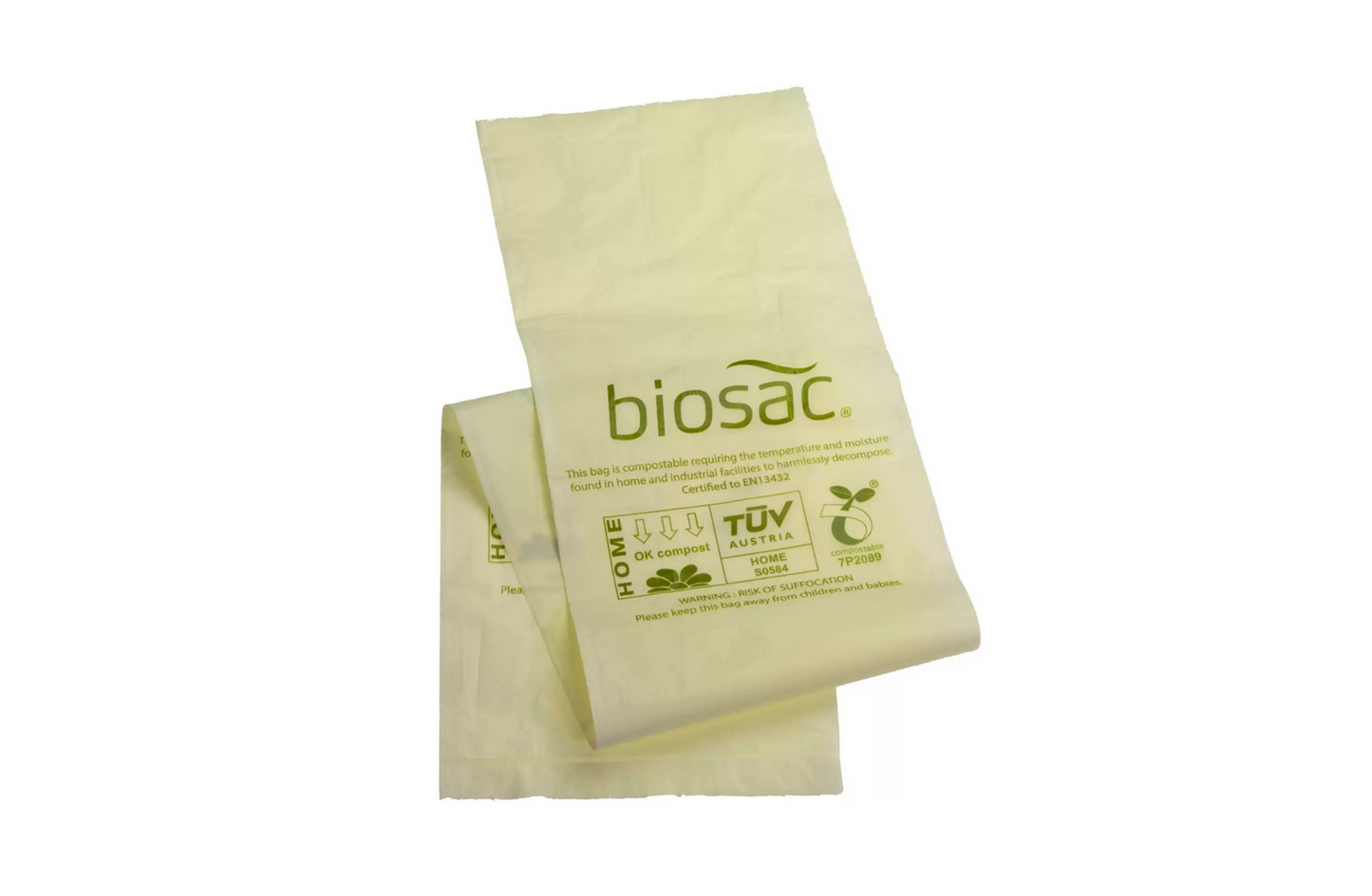 Biosac | Compostable Bin Liner | 10 ltr | 25 liners per Roll
