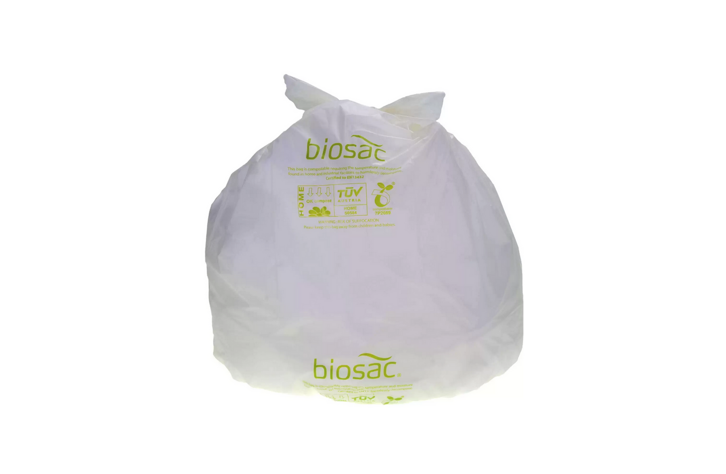 Biosac | Compostable Bin Liner | 40 ltr | 25 liners per Roll