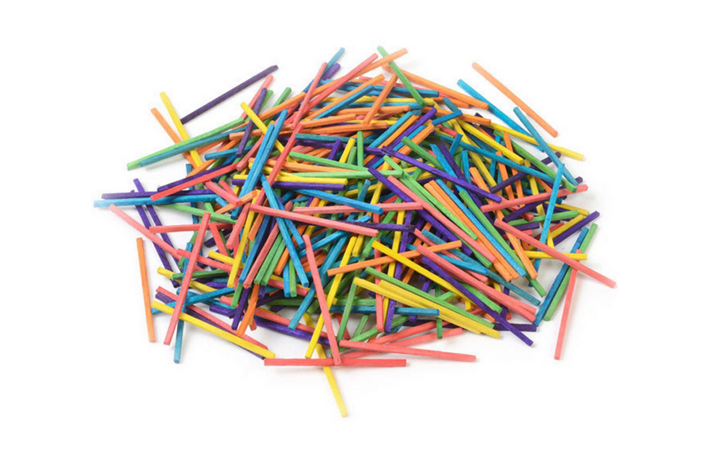Colour Matchsticks |  Assorted Colours | 1000 Pack