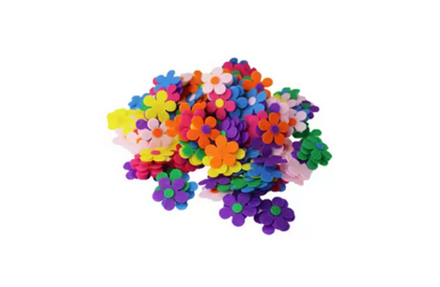 Felt Flower Shapes | Assorted | 250 Pack