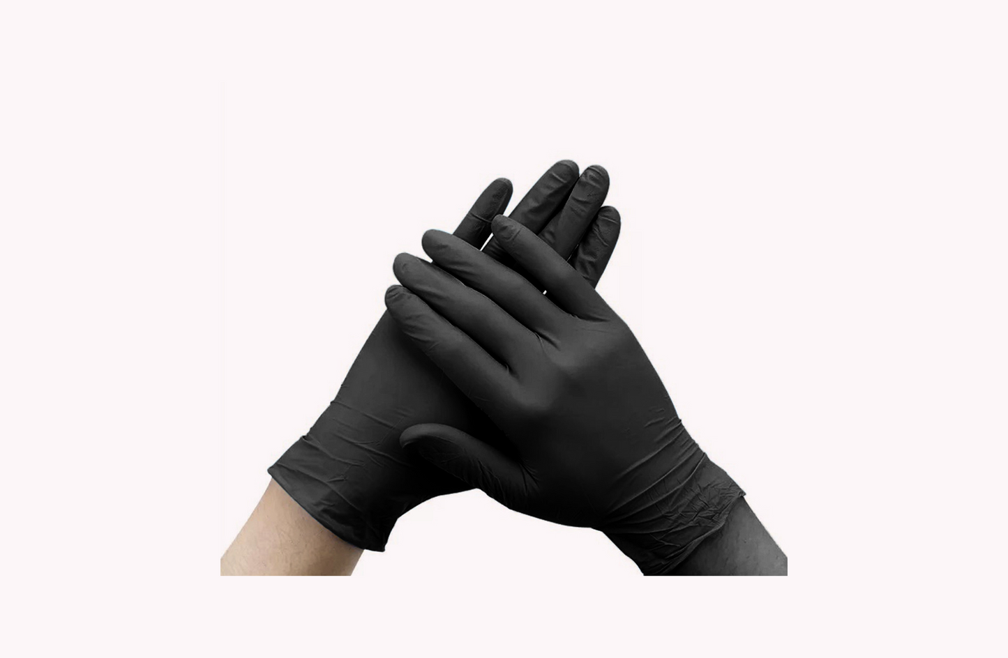 Black Nitrile Gloves | Powder free | Latex free | Pack 100