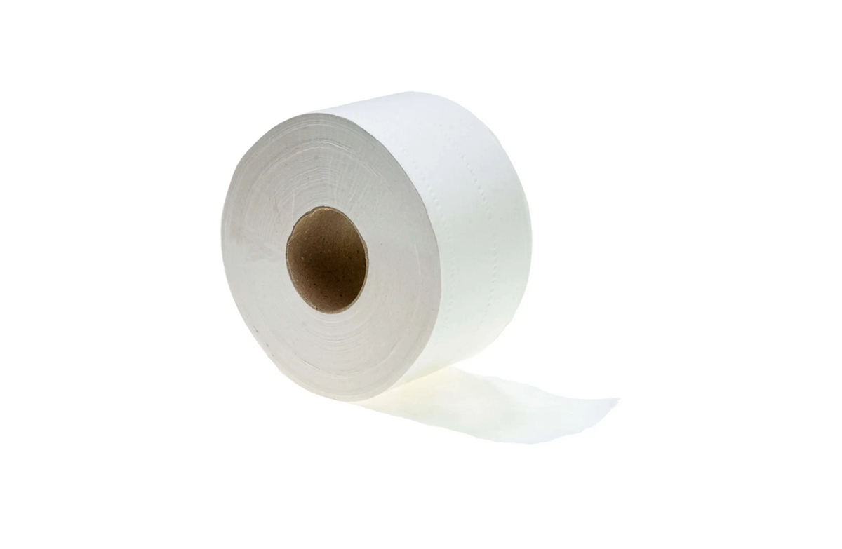 Mini Jumbo Toilet Roll | 2 ply | 150m | 60mm or 76mm Core | 12 pack