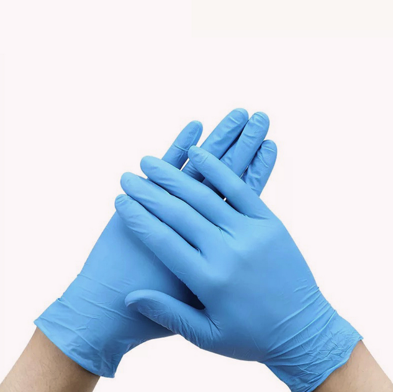 Blue Nitrile Gloves | Powder free | Latex free | Pack 100