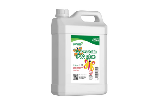 Washable PVA Glue | Clear | 5 litre