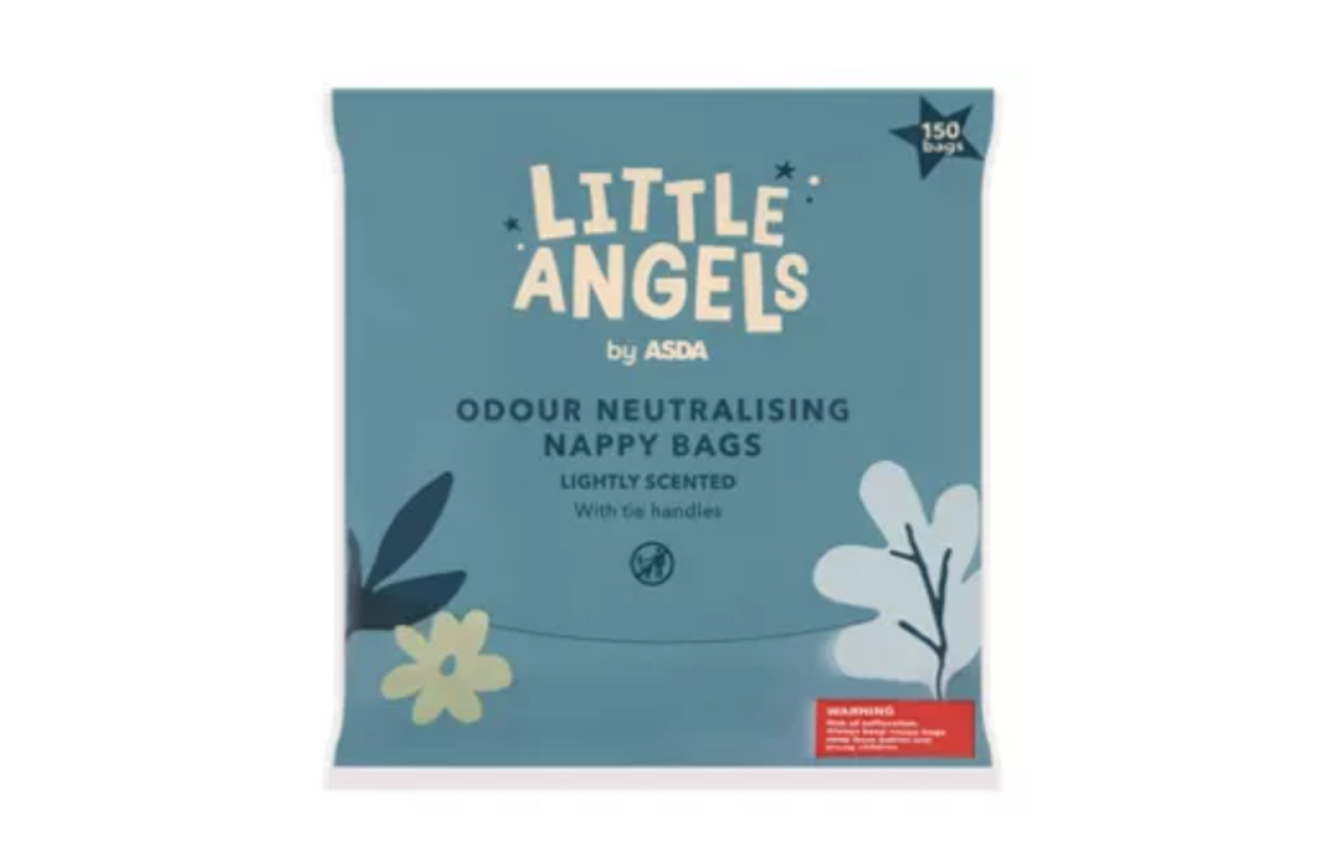 Children's Nappy Sacks | Nappy Bags | 150 pack