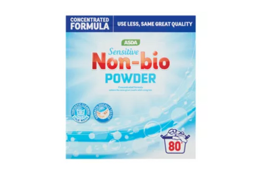 Washing Powder | Non-bio | Sensitive | up to 80 washes | 4kg
